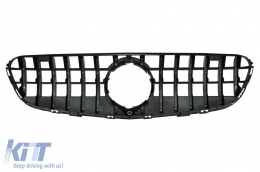 Zentraler Kühlergrill für Mercedes GLC X253 C253 2015-2018 GT R Panamericana Look-image-6087325